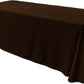 90" X 156" Rectangular Seamless Polyester Poplin Tablecloth, for Party/Wedding Tablecloth - New Creations Fabric & Foam Inc