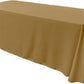 90" X 156" Rectangular Seamless Polyester Poplin Tablecloth, for Party/Wedding Tablecloth - New Creations Fabric & Foam Inc