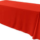 90" X 156" Rectangular Seamless Polyester Poplin Tablecloth, for Party/Wedding Tablecloth - New Creations Fabric & Foam Inc