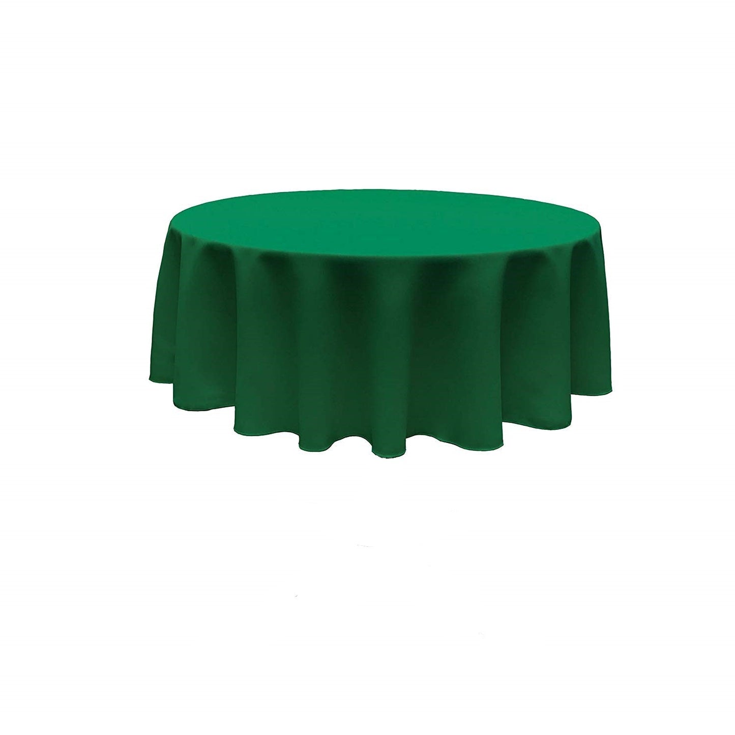 96" ROUND POLY POPLIN SEAMLESS TABLECLOTH - New Creations Fabric & Foam Inc
