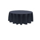 96" ROUND POLY POPLIN SEAMLESS TABLECLOTH - New Creations Fabric & Foam Inc