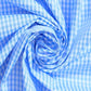 Gingham 1/4" Checkered Poly Cotton 58" Wide| New Creations Fabric & Foam Inc.