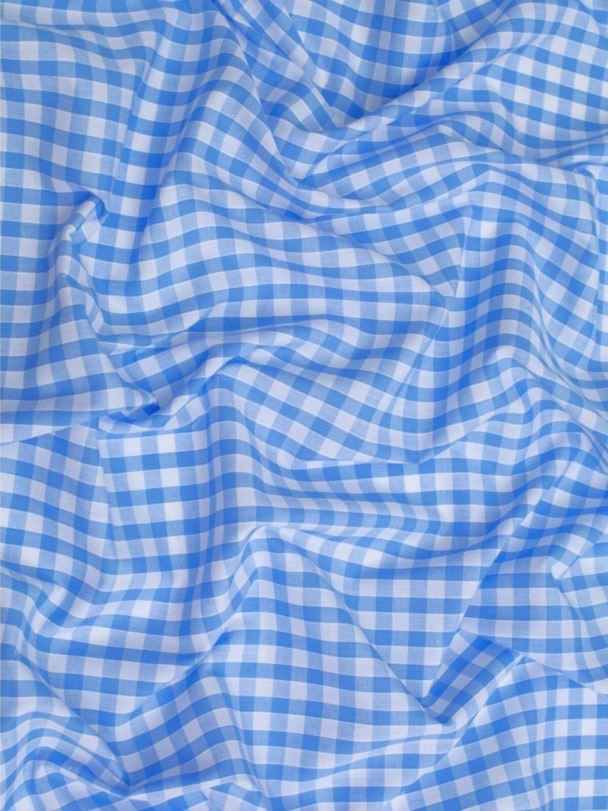 Gingham 1/4" Checkered Poly Cotton 58" Wide| New Creations Fabric & Foam Inc.
