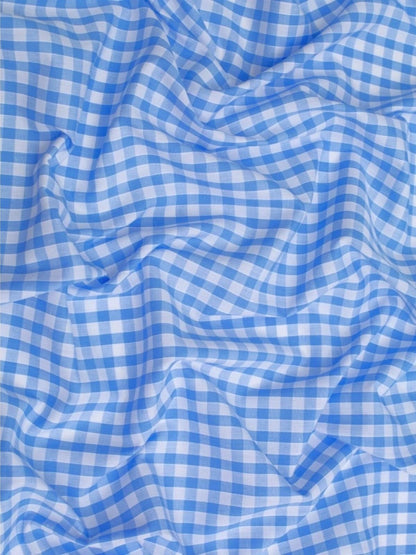 Gingham 1/4" Checkered Poly Cotton 58" Wide| New Creations Fabric & Foam Inc.