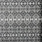 Beaded Lace Fabric, Heavy Embroidered Geometric Design on 58" Mesh
