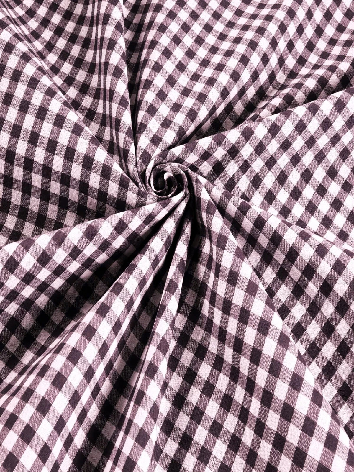 Gingham 1/4" Checkered Poly Cotton 58" Wide| New Creations Fabric & Foam Inc.