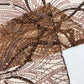 Beaded Lace Fabric, Heavy Embroidered Design on 58" Mesh for Dresses