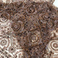 Beaded Lace Fabric, Heavy Embroidered Geometric Design on 58" Mesh
