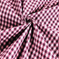 Gingham 1/4" Checkered Poly Cotton 58" Wide| New Creations Fabric & Foam Inc.