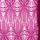 Beaded Lace Fabric, Heavy Embroidered Design on 58" Mesh for Dresses