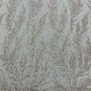 Vine Beaded Lace on Mesh 54" Wide | New Creation Fabric & Foam Inc.