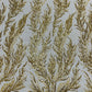 Vine Beaded Lace on Mesh 54" Wide | New Creation Fabric & Foam Inc.