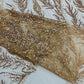 Vine Beaded Lace on Mesh 54" Wide | New Creation Fabric & Foam Inc.