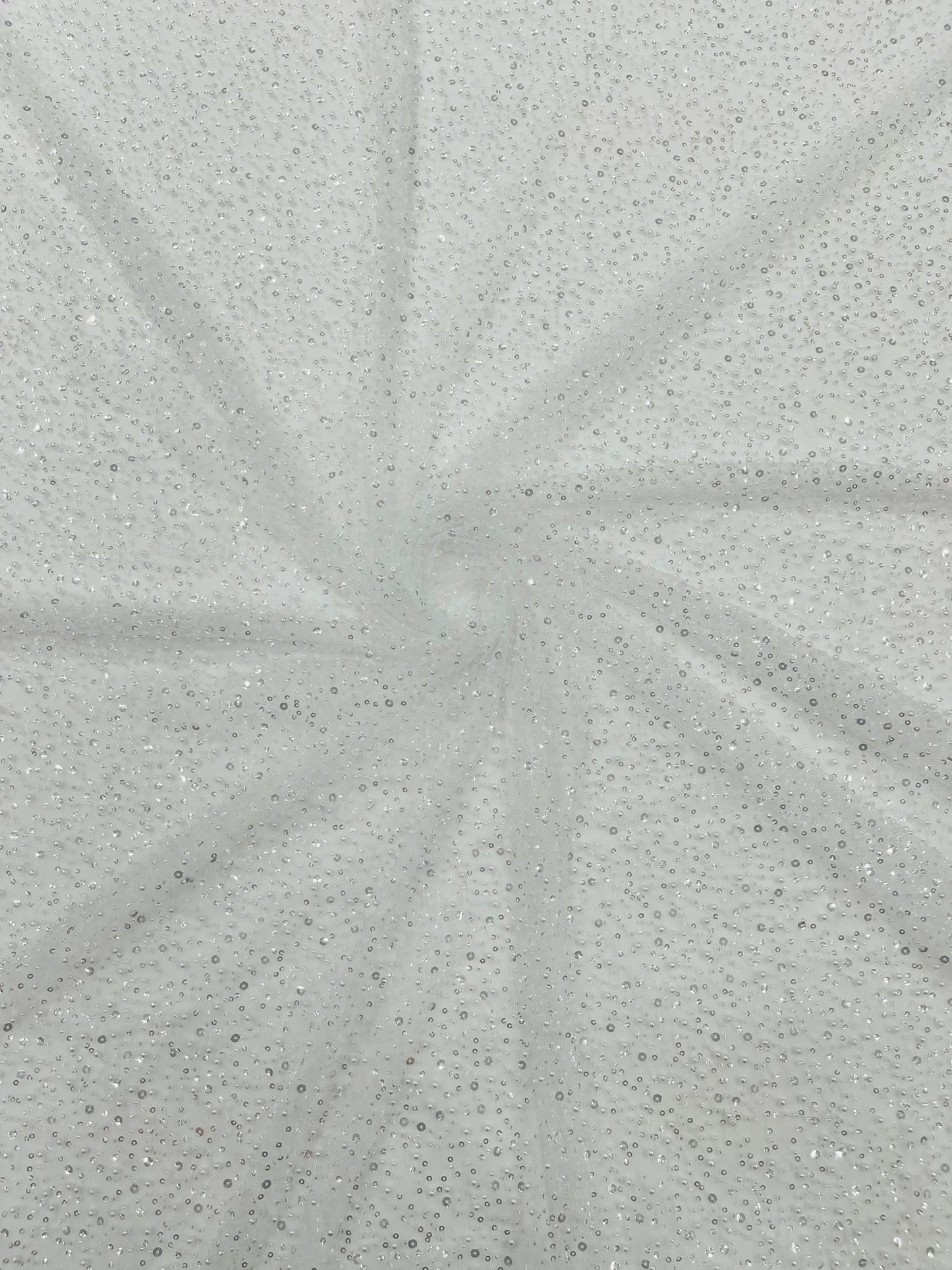 All Over Luxury Beaded Mesh with Pearls, Sequins for Wedding Dresses, Prom Gowns