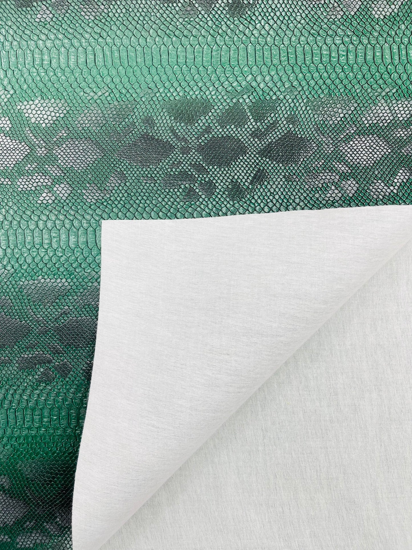 Viper Snake Skin Texture Faux Leather Fabric| 54" Wide| Upholstery| Sold By The Yard