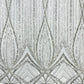 Geometric New York Fashion Beaded Lace Fabric| Prom| Wedding.