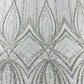 Geometric New York Fashion Beaded Lace Fabric| Prom| Wedding.