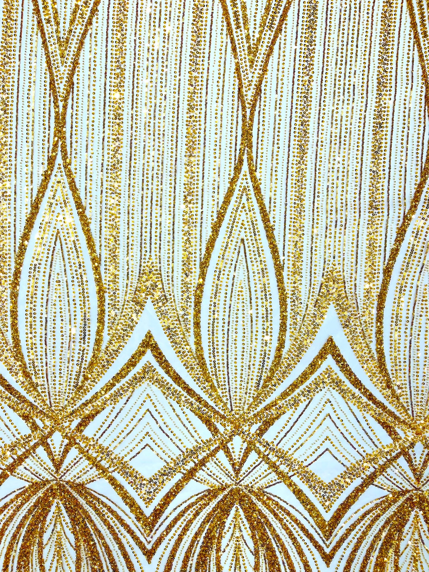 Geometric New York Fashion Beaded Lace Fabric| Prom| Wedding.