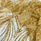 Geometric New York Fashion Beaded Lace Fabric| Prom| Wedding.