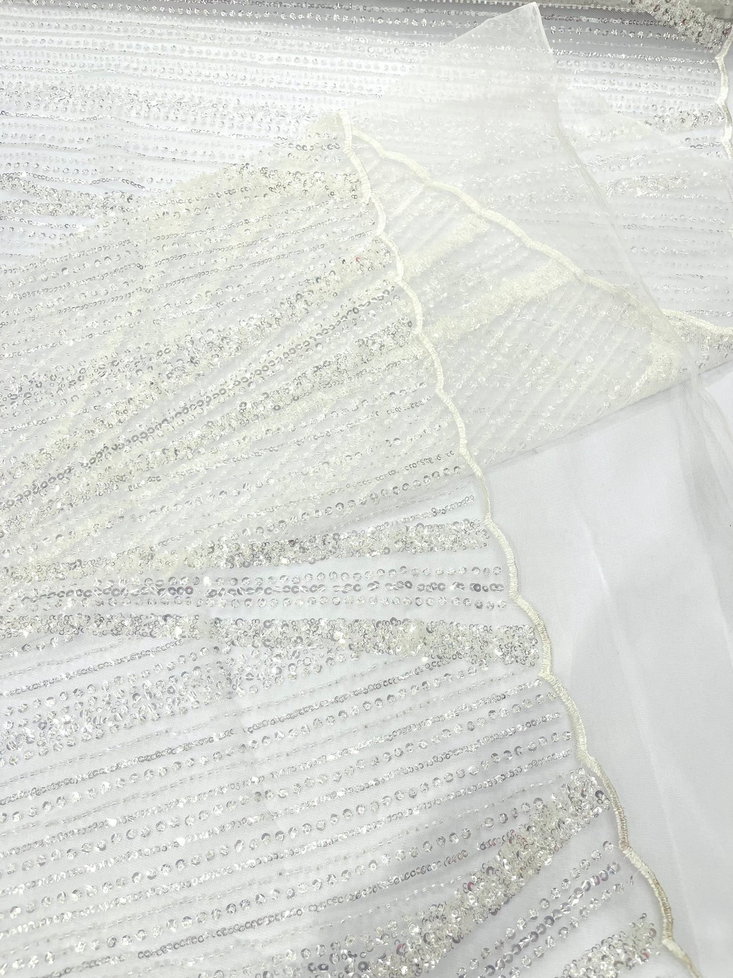 Geometric New York Fashion Beaded Lace Fabric| Prom| Wedding.