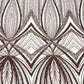 Geometric New York Fashion Beaded Lace Fabric| Prom| Wedding.
