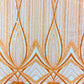 Geometric New York Fashion Beaded Lace Fabric| Prom| Wedding.