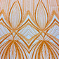 Geometric New York Fashion Beaded Lace Fabric| Prom| Wedding.