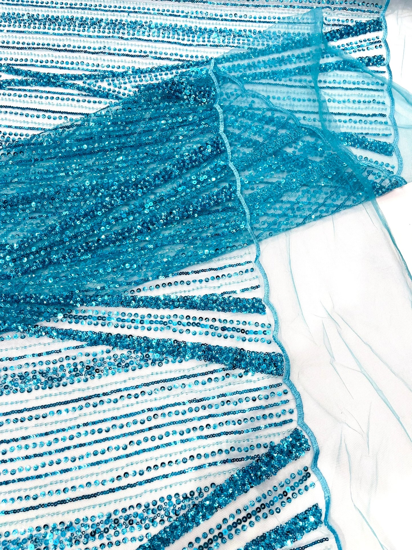 Geometric New York Fashion Beaded Lace Fabric| Prom| Wedding.
