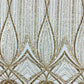 Geometric New York Fashion Beaded Lace Fabric| Prom| Wedding.