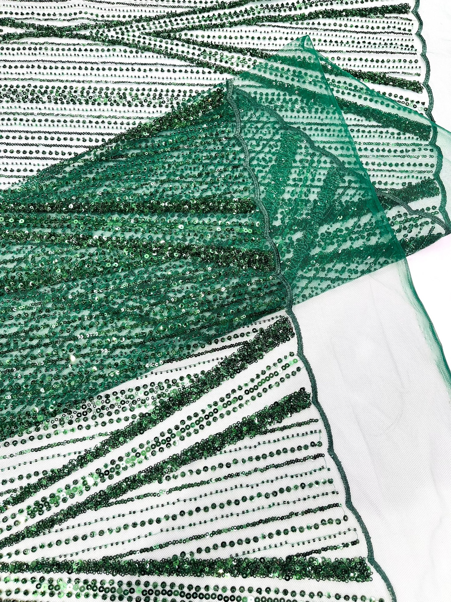 Geometric New York Fashion Beaded Lace Fabric| Prom| Wedding.