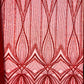 Geometric New York Fashion Beaded Lace Fabric| Prom| Wedding.
