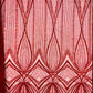 Geometric New York Fashion Beaded Lace Fabric| Prom| Wedding.