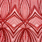 Geometric New York Fashion Beaded Lace Fabric| Prom| Wedding.