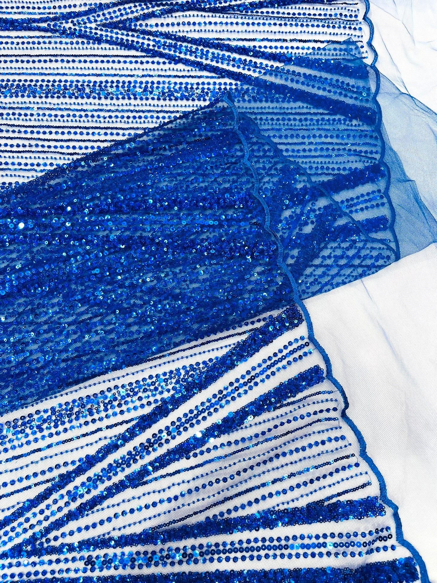 Geometric New York Fashion Beaded Lace Fabric| Prom| Wedding.