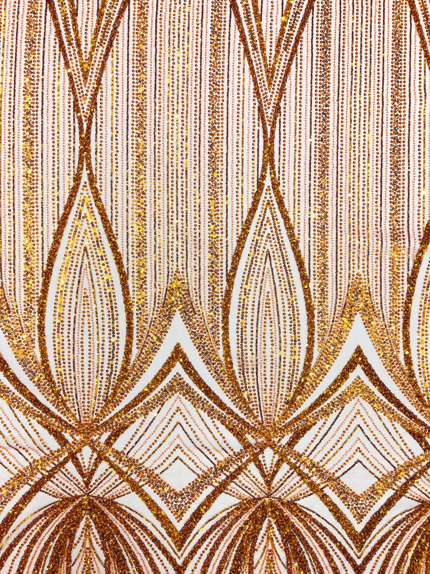 Geometric New York Fashion Beaded Lace Fabric| Prom| Wedding.