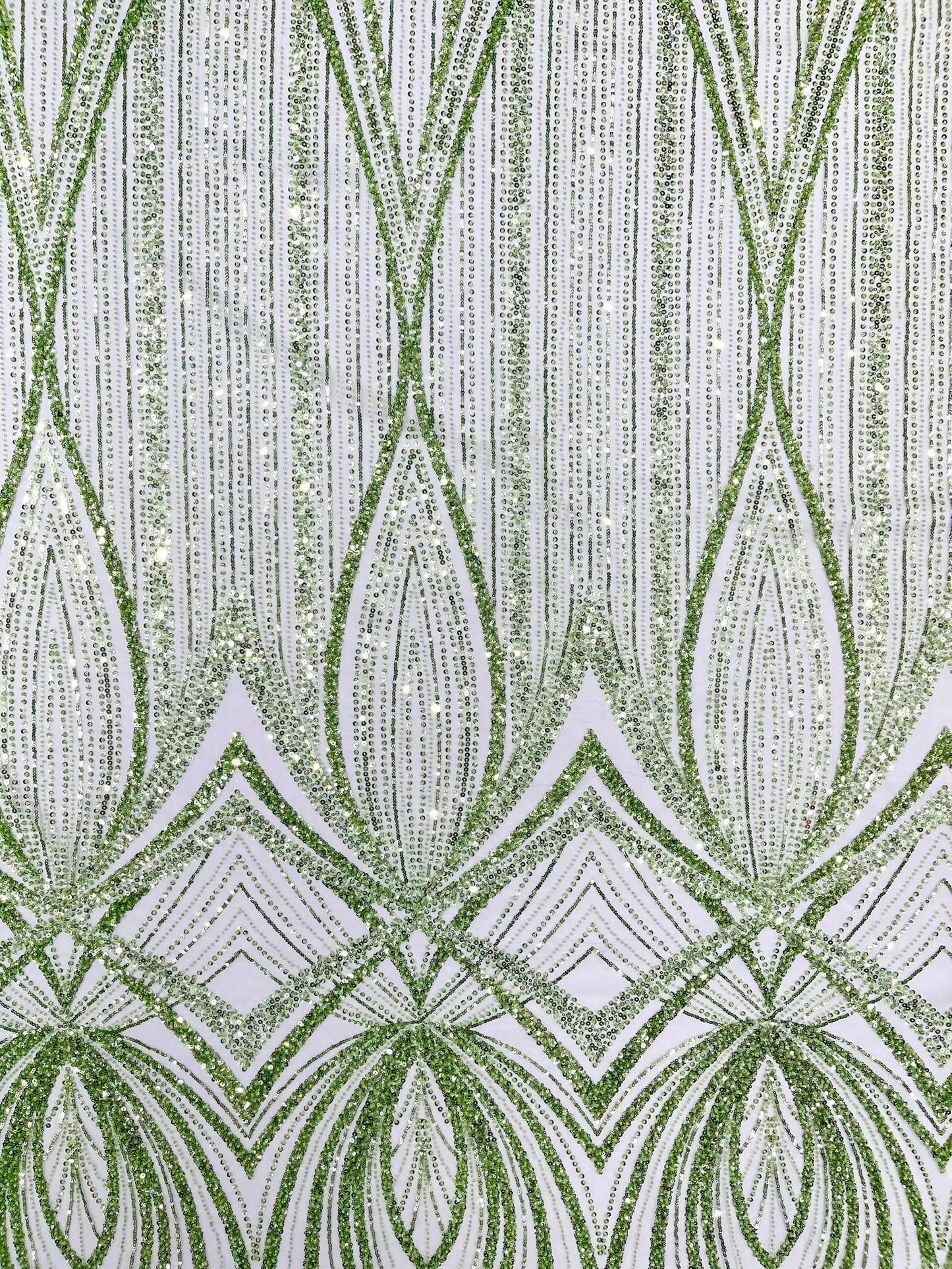 Geometric New York Fashion Beaded Lace Fabric| Prom| Wedding.