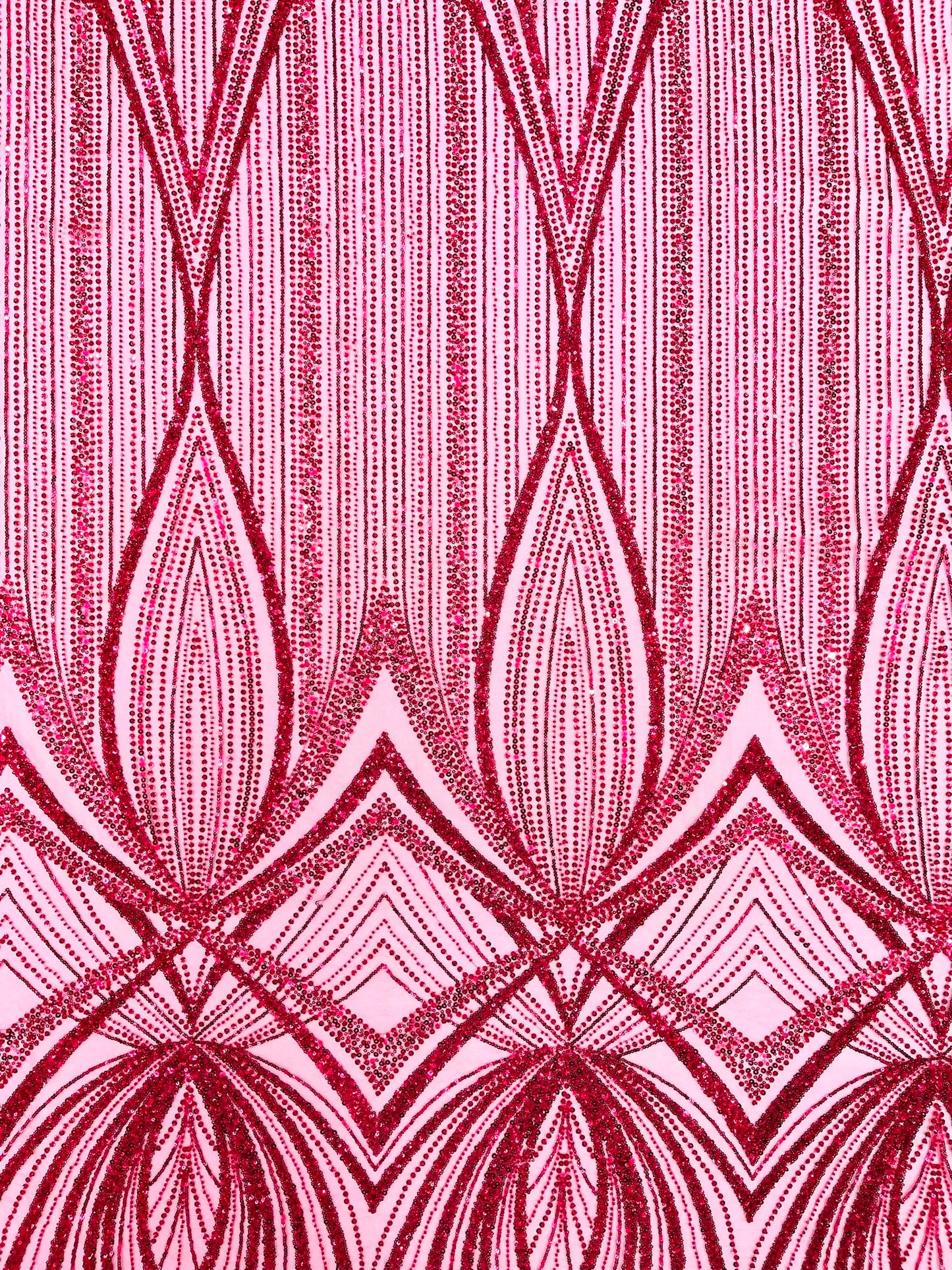 Geometric New York Fashion Beaded Lace Fabric| Prom| Wedding.
