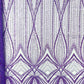 Geometric New York Fashion Beaded Lace Fabric| Prom| Wedding.