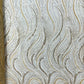 Luxury Wave Beaded Lace Fabric| Prom| Wedding| By The Yard.