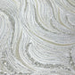 Luxury Wave Beaded Lace Fabric| Prom| Wedding| By The Yard.