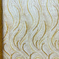Luxury Wave Beaded Lace Fabric| Prom| Wedding| By The Yard.