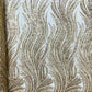 Luxury Flame Beaded Lace Fabric| Prom| Wedding| By The Yard.