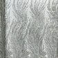 Luxury Flame Beaded Lace Fabric| Prom| Wedding| By The Yard.