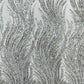 Luxury Flame Beaded Lace Fabric| Prom| Wedding| By The Yard.