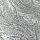 Luxury Flame Beaded Lace Fabric| Prom| Wedding| By The Yard.