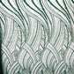 Luxury Feather Damask Beaded Lace Fabric| Prom| Wedding| By The Yard.