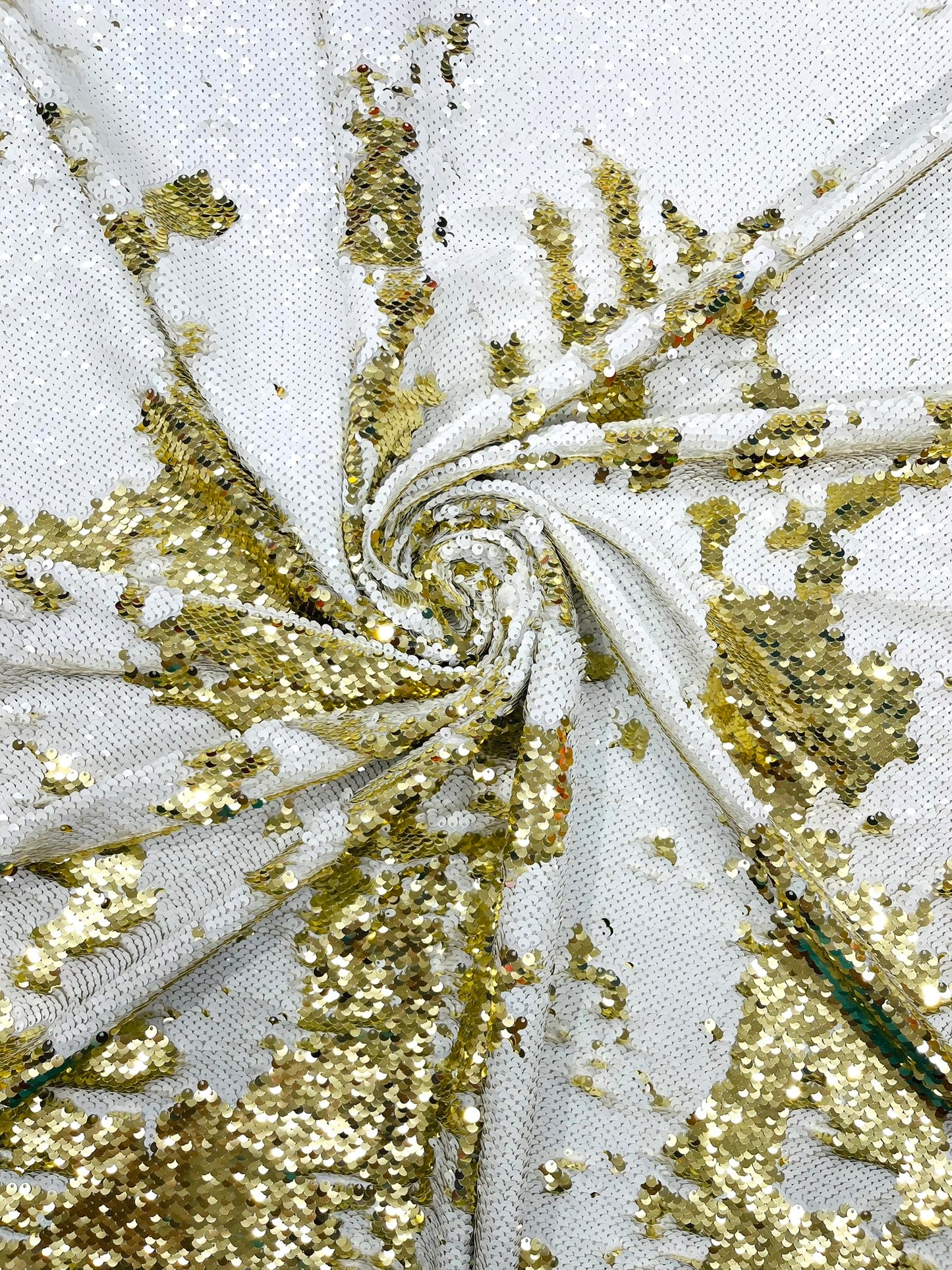 Reversible Color Changing Sequin Fabric| 54" Wide| Stretch Polyester Spandex.