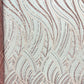 Luxury Feather Damask Beaded Lace Fabric| Prom| Wedding| By The Yard.