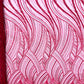 Luxury Feather Damask Beaded Lace Fabric| Prom| Wedding| By The Yard.