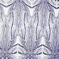 Beaded Lace Fabric, Heavy Embroidered Design on 58" Mesh for Dresses